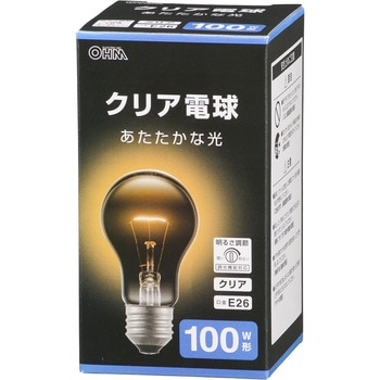クリア電球 オーム電機