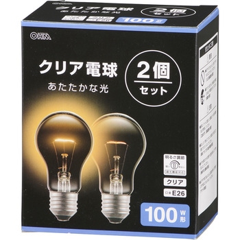 クリア電球 オーム電機