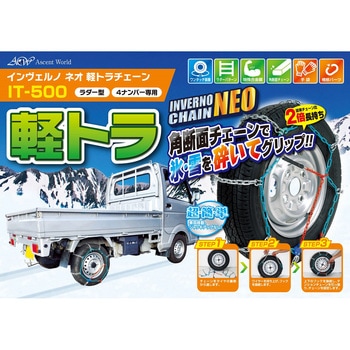 軽トラチェーン アセントワールド