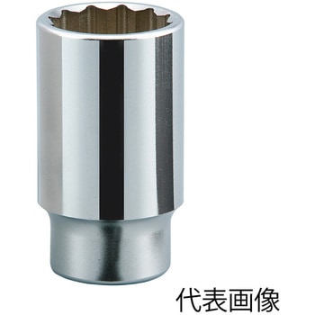 19.0sq.ディープソケット(十二角) KTC