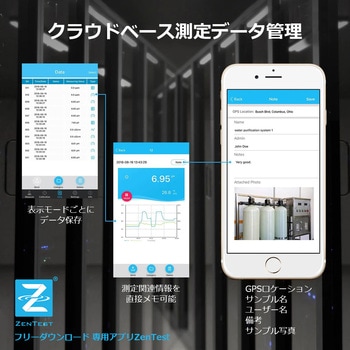 PC60-Z PC60-Z ZenTest スマートマルチテスター pH/導電率(EC