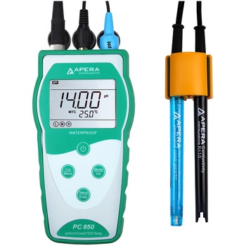 PC850 標準タイプ ポータブル式pH/ECマルチ水質計 pH/EC/TDS/ORP/℃同時測定 Apera Instruments(アペラインスツルメンツ)