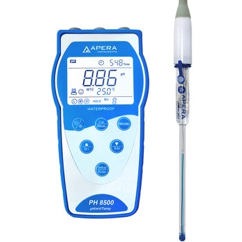 PH8500-MS データ管理機能付き バイオ/フラスコなど微量サンプル向け ポータブル式pH計 LabSen 243-6標準付属 Apera Instruments(アペラインスツルメンツ)