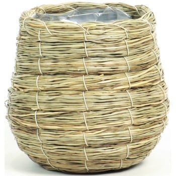 364-004 シーグラスフラワーポット(内側ビニール付) SG Wonder zone 12872328