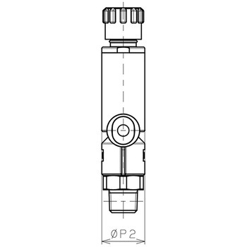 小型レギュレータ プッシュロックタイプ エルボ PISCO(ピスコ)