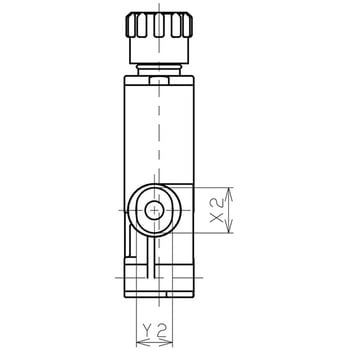 小型レギュレータ プッシュロックタイプ ユニオン PISCO(ピスコ)