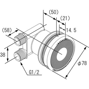 JX-F 20P 循環アダプター JX-F 1セット(20個) ノーリツ 【通販モノタロウ】