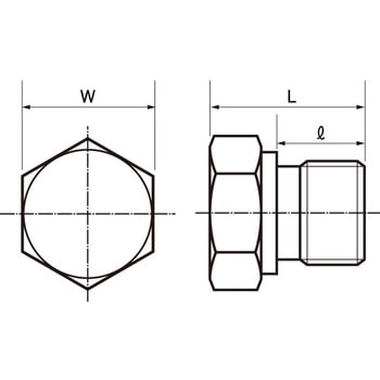 SUS 6カクプラグ 大阪魂