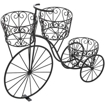 季節装飾(春の花飾り用)自転車プランタースタンド ストア・エキスプレス