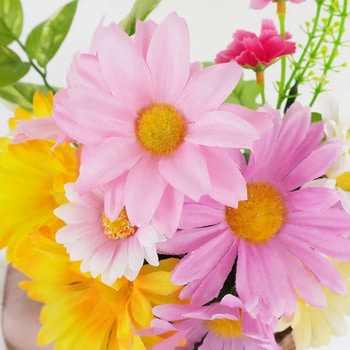 季節装飾(春の花)ガーベラ盛カゴアレンジ(造花) ストア・エキスプレス