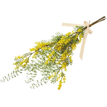 季節装飾(春の花)ミモザロングスワッグ(造花)長さ90cm ストア・エキスプレス