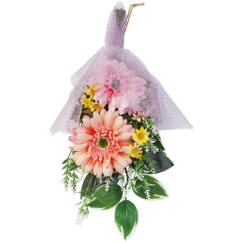 季節装飾(春の花)ガーベラスワッグ(造花)長さ40cm ストア・エキスプレス
