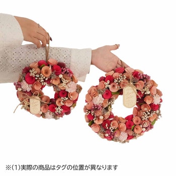 季節装飾(春の花)母の日ナチュラルリース(造花) ストア・エキスプレス