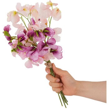 季節装飾(春の花)スイートピーバンドル(造花)長さ35cm ストア・エキスプレス