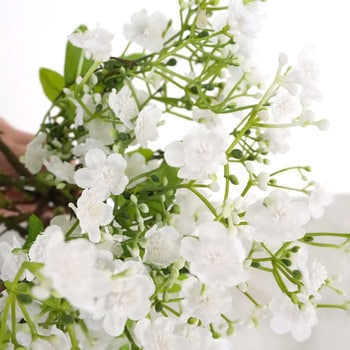 季節装飾(春の花)ジプソバンドル(造花)長さ40cm ストア・エキスプレス