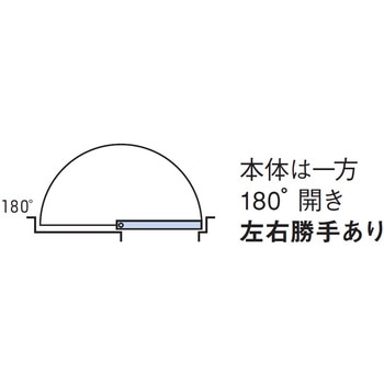 フロアヒンジ 800シリーズ 防火ドア用 NEW STAR(日本ドアーチェック製造)