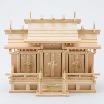 神棚 屋根違い三社 本金具 神棚の里