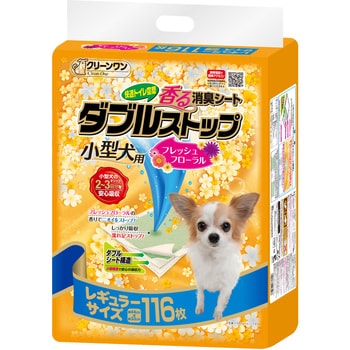 ダブルストップ小型犬用Fフローラル シーズイシハラ ペットシーツ