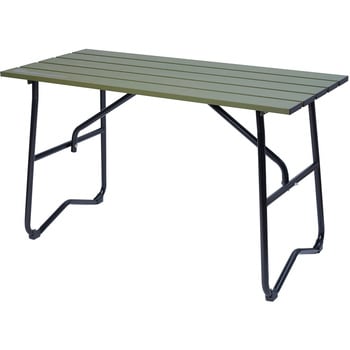 ガーデンテーブル 120×56cm 屋外 アルミ製 YAMAZEN(山善)