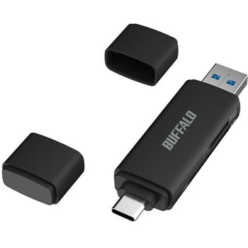 Type-C/Type-A接続 USB3.2 Type-Cカードリーダー BUFFALO(バッファロー)