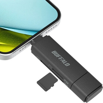 Type-C/Type-A接続 USB3.2 Type-Cカードリーダー BUFFALO(バッファロー)
