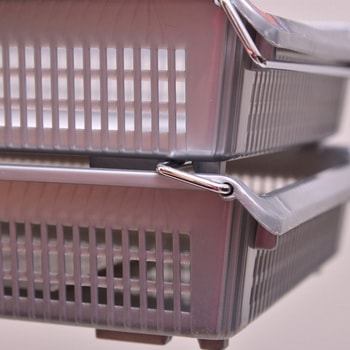 スタックトレーメタルハンド付 浅型小 伊藤忠リーテイルリンク