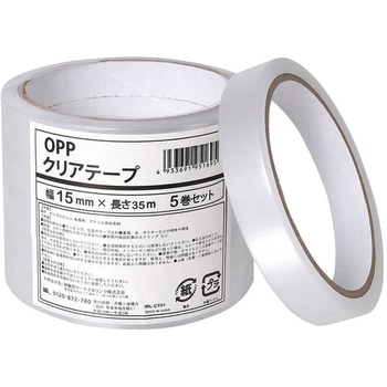 OPPクリアテープ 5巻セット 伊藤忠リーテイルリンク