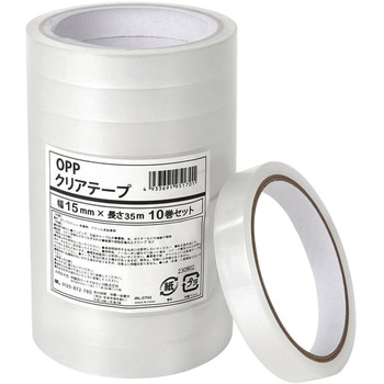 OPPクリアテープ 10巻セット 伊藤忠リーテイルリンク