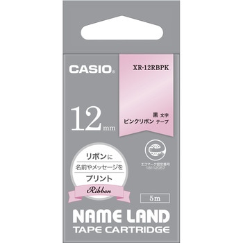 ピンクリボンテープ カシオ計算機