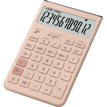 ジャストサイズ グレイッシュピンク カシオ計算機