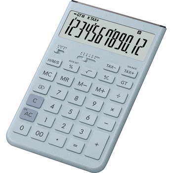 ジャストサイズ グレイッシュブルー カシオ計算機