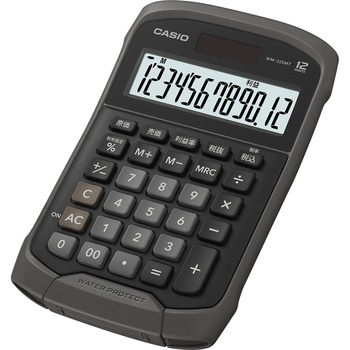 ミニジャストサイズ ブラック カシオ計算機