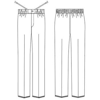 男女兼用パンツ JY-1303 ナガイレーベン