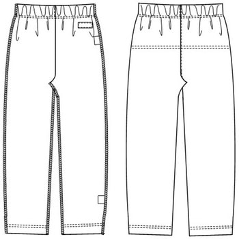 室内パンツ EK-1503 - ナガイレーベン