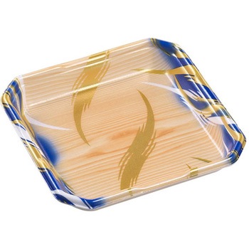 1人浅(V) 風紋木目青 しゃぶしゃぶ トレー エフピコ 12982614