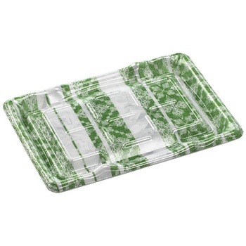 24-17 グラス緑 大波台 本体 エフピコ 12990585