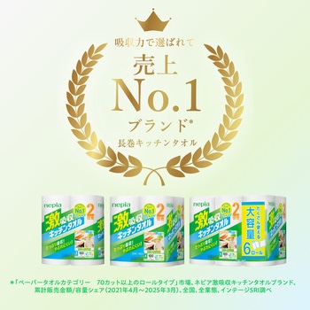 ネピア激吸収キッチンタオル 王子ネピア