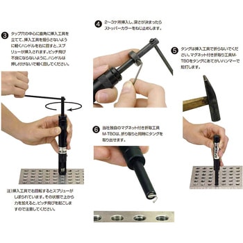 挿入工具 INP M8X1.25 日本スプリュー