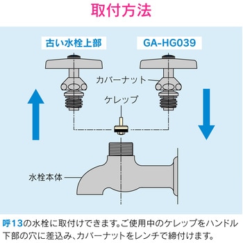 これエエやん 水栓上部 交換・補修用 GAONA(ガオナ)