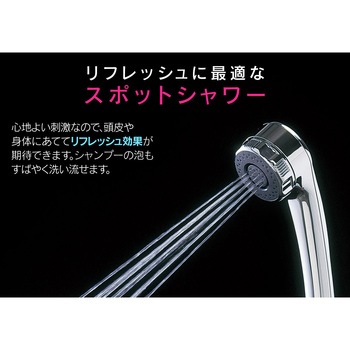 これエエやん シャワーヘッド 切替 掃除 マッサージ GAONA(ガオナ)