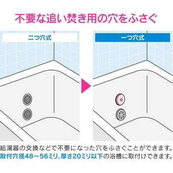 これエエやん バス用化粧フタ 内締め式 GAONA(ガオナ)