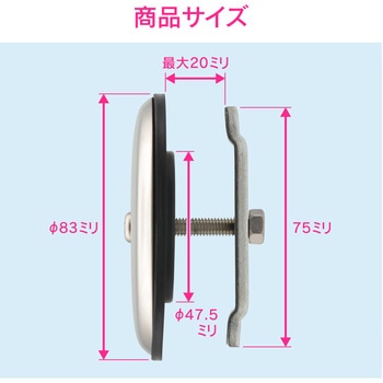 これエエやん バス用化粧フタ 内締め式 GAONA(ガオナ)
