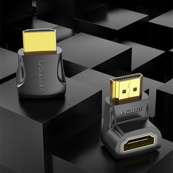 HDMI90度オス-メスアダプター VENTION