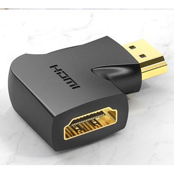 HDMI90度オス-メス垂直フラットアダプター VENTION