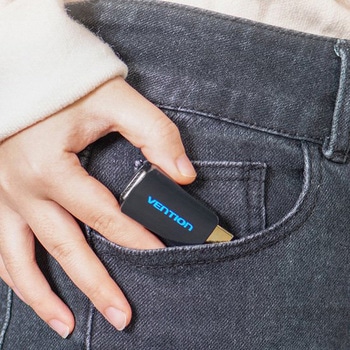 3.5MMオーディオを備えたHDMI - VGAコンバーター VENTION