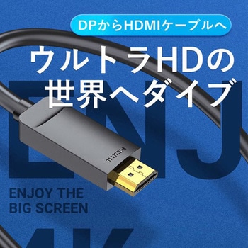 4K DisplayPort - HDMIケーブル VENTION