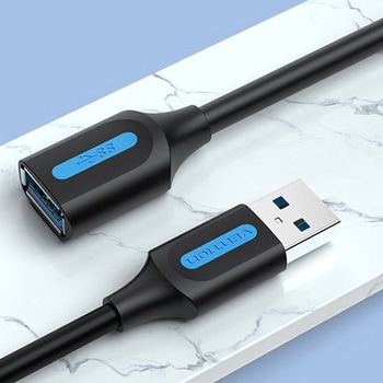 USB3.0 Type-A 延長ケーブル PVCタイプ VENTION