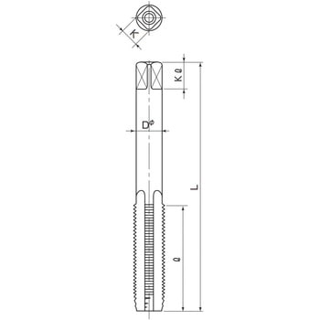 スプリューハンドタップ(並目) M16X2.0 #3 日本スプリュー