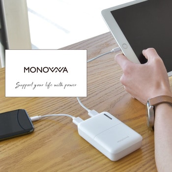 monowa003 10000mAh モバイルバッテリー 大河商事
