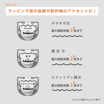 ロータリーカッターコンパクト替え刃2 ナカバヤシ